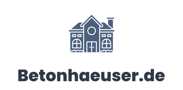 Betonhäuser Lichthäuser Gartendeko